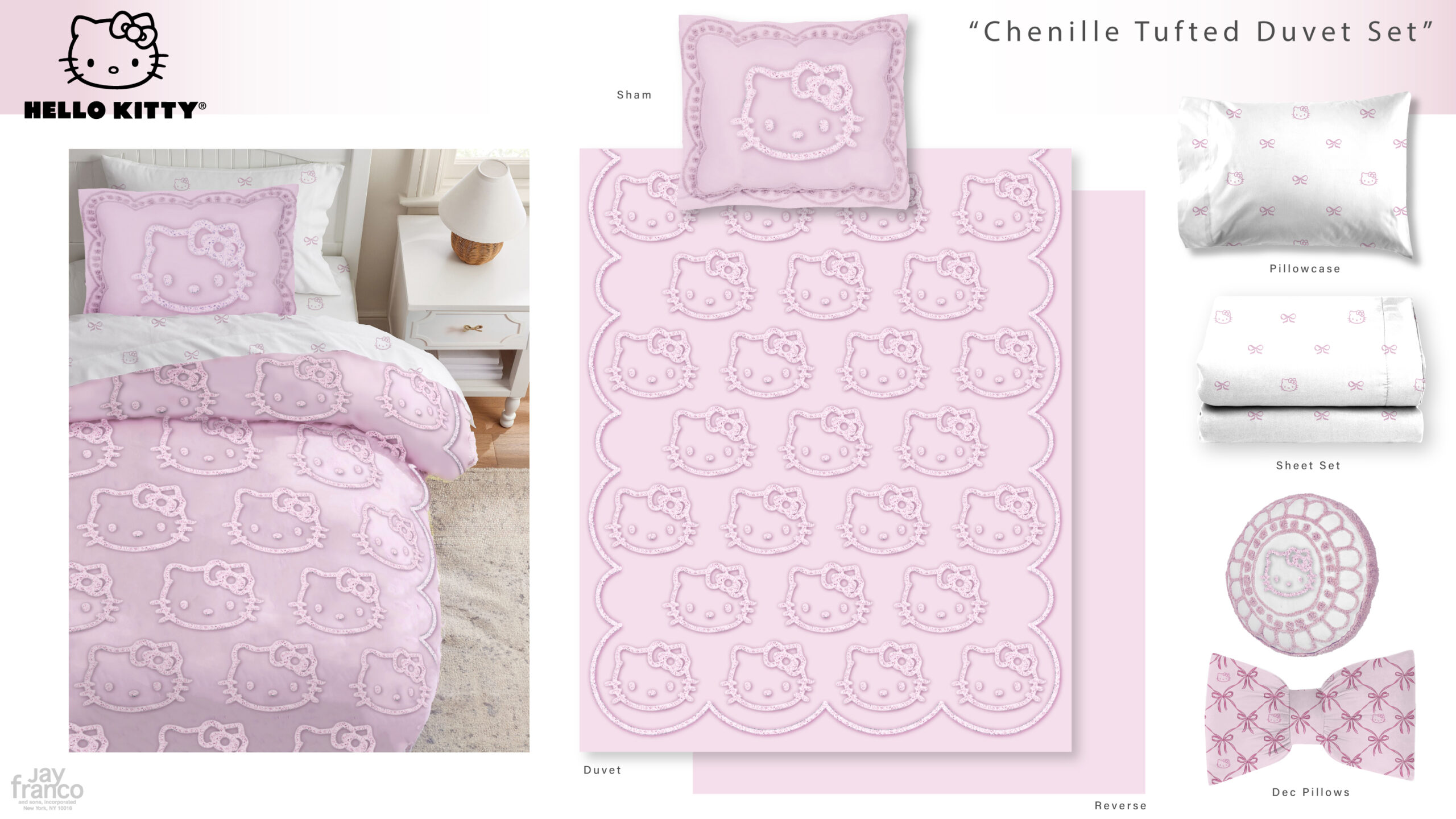 HelloKitty_ChenilleTuftedDuvet